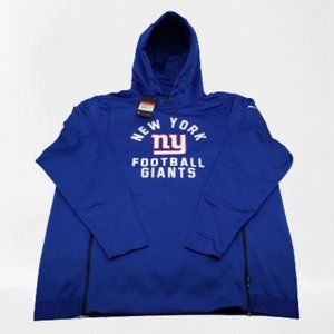 Nike New York Giants Sideline Hoodie Mens LARGE
